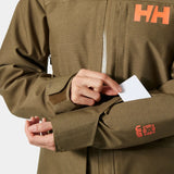 Helly Hansen Women's Powderqueen 3.0 Ski Jacket Skijakke Dame - Sepia -