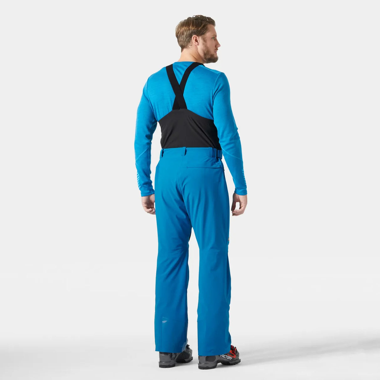 Helly Hansen Men's Alpha Bib Pants Skibukser Herre - Cerulean Blue -