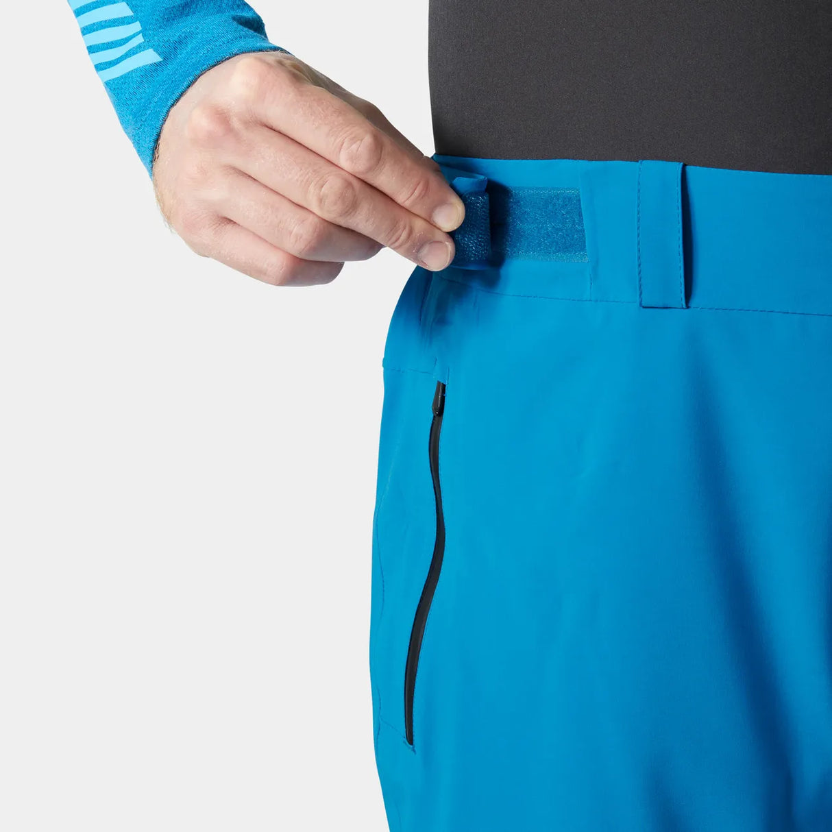 Helly Hansen Men's Alpha Bib Pants Skibukser Herre - Cerulean Blue -