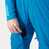Helly Hansen Men's Alpha Bib Pants Skibukser Herre - Cerulean Blue -