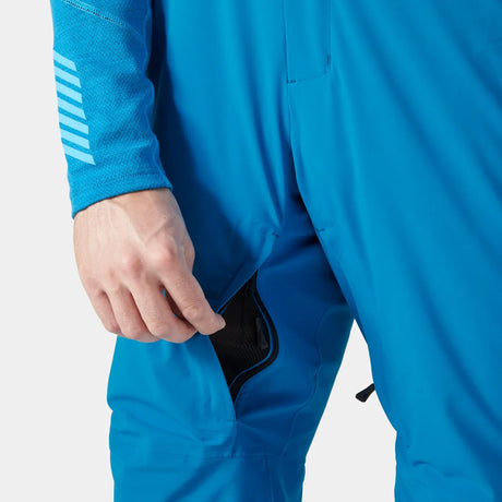 Helly Hansen Men's Alpha Bib Pants Skibukser Herre - Cerulean Blue -