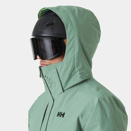 Helly Hansen Men's Alpha Infinity Insulated Ski Jacket Skijakke Herre - Cactus -