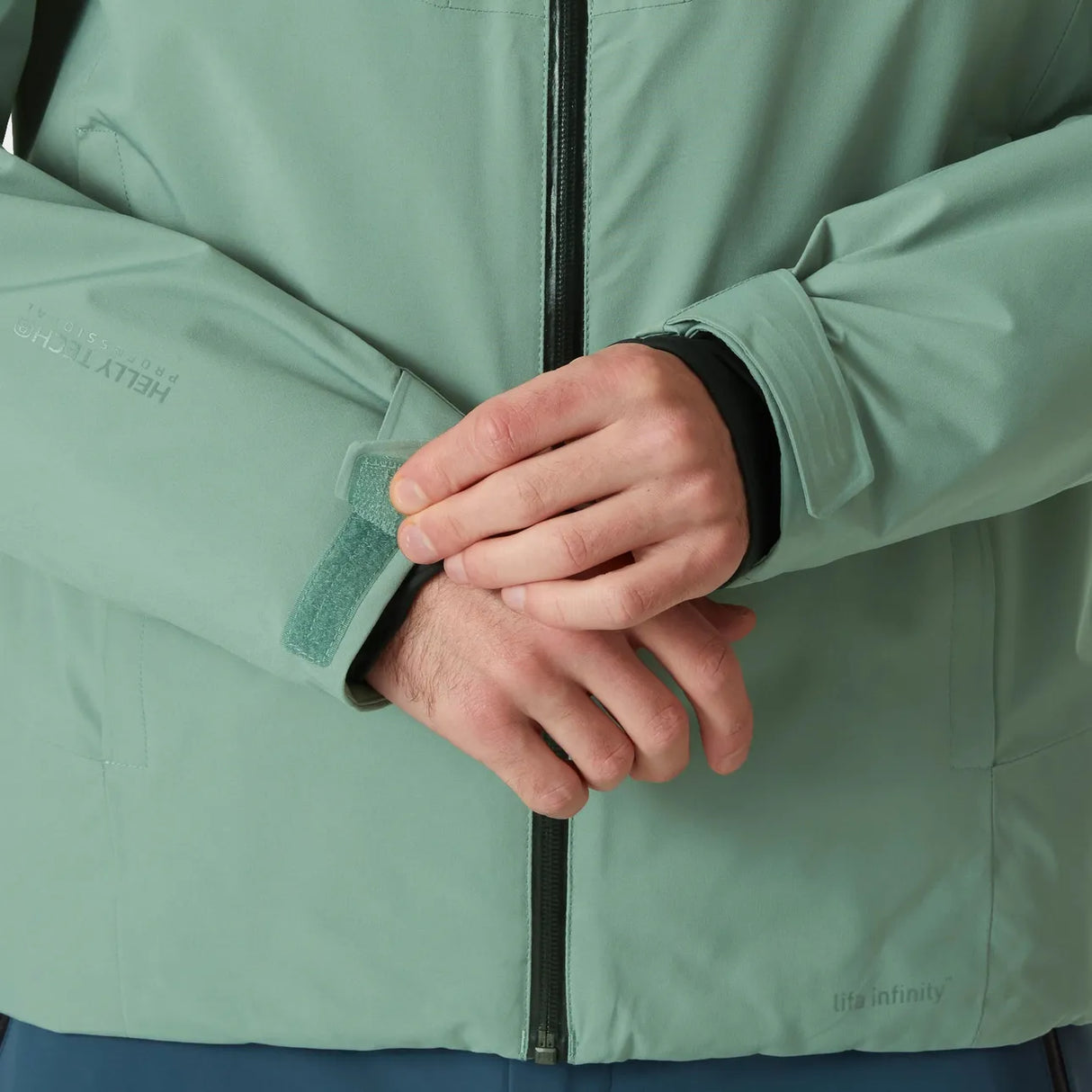 Helly Hansen Men's Alpha Infinity Insulated Ski Jacket Skijakke Herre - Cactus -