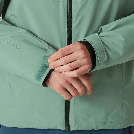 Helly Hansen Men's Alpha Infinity Insulated Ski Jacket Skijakke Herre - Cactus -