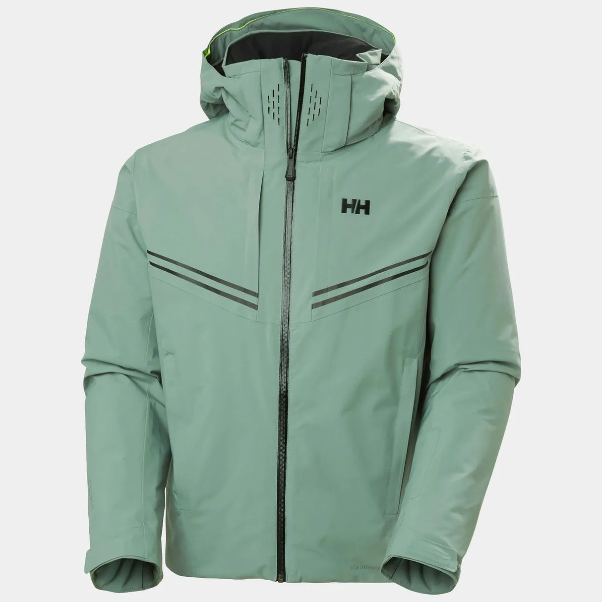 Helly Hansen Men's Alpha Infinity Insulated Ski Jacket Skijakke Herre - Cactus -