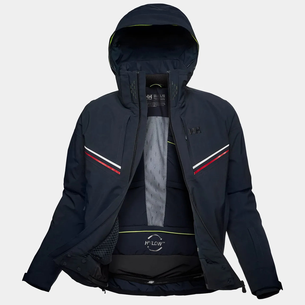Helly Hansen Men's Alpha Infinity Insulated Ski Jacket Skijakke Herre - Navy -