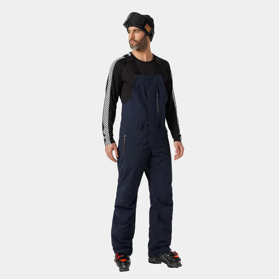 Helly Hansen Men's Alpha 4.0 & Legendary Bib Skisæt Herre - Concrete / Navy -