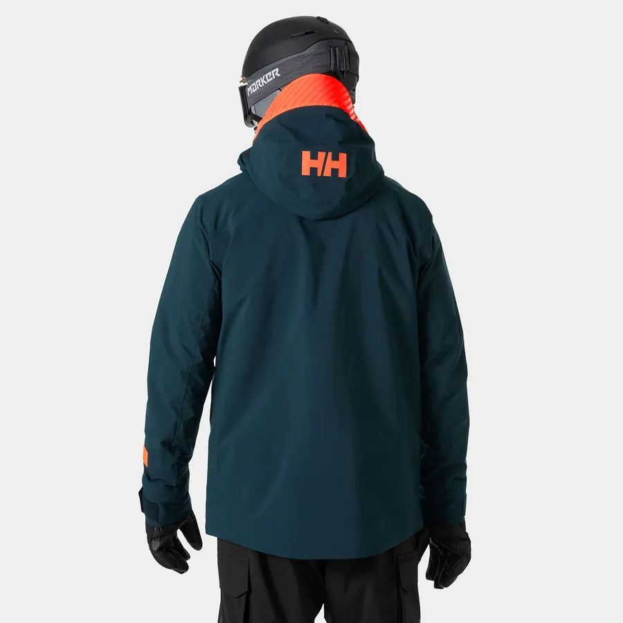 Helly Hansen Men's Garibaldi Infinity / Sogn Skisæt Herre - Midnight / Neon Orange -