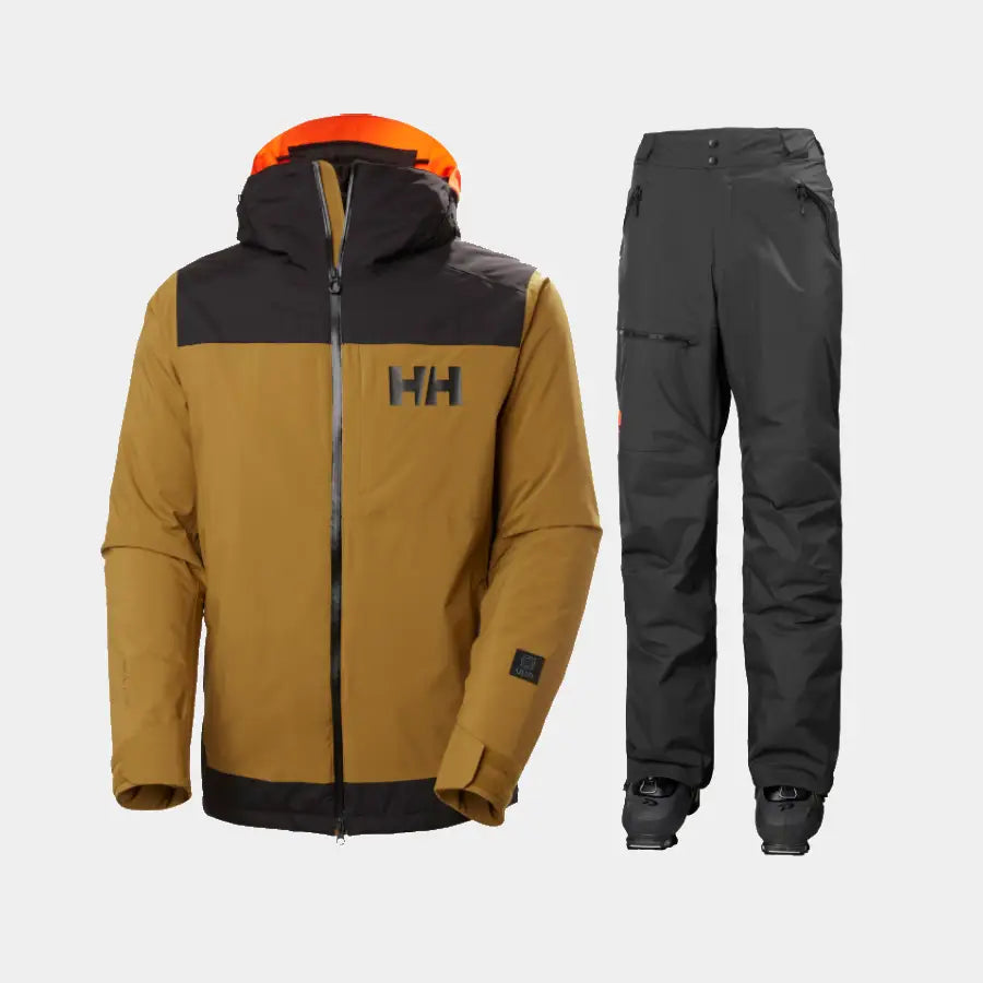 Helly Hansen Men's Powdreamer 2.0 / Sogn Skisæt Herre - Lynx / Black