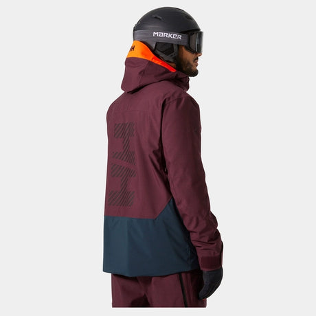Helly Hansen Men's Straightline LIFALOFT™ 2.0 Ski Jacket Skijakke Herre - Iron Oxide -
