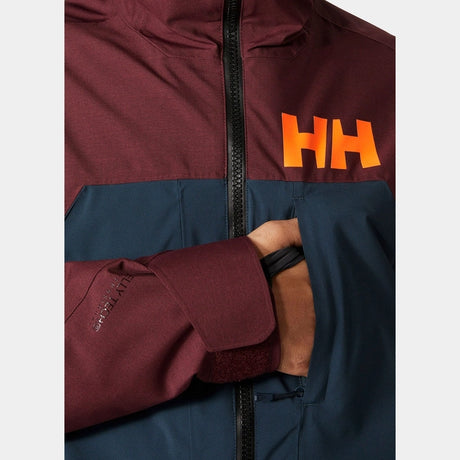 Helly Hansen Men's Straightline LIFALOFT™ 2.0 Ski Jacket Skijakke Herre - Iron Oxide -