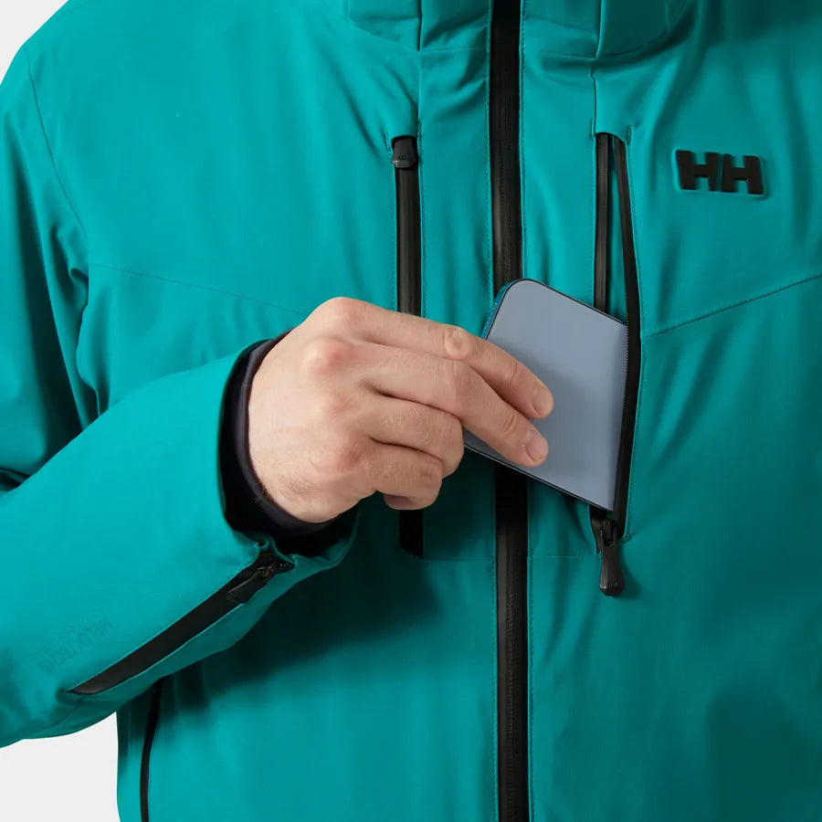Helly Hansen Men's Steilhang 2.0 Ski Jacket Skijakke Herre - Signal Green