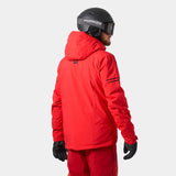 Helly Hansen Men's Swift Team Insulated Ski Jacket Skijakke Herre - Alert Red