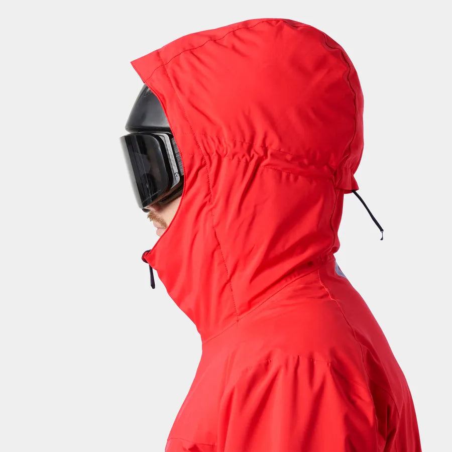Helly Hansen Men's Swift Team Insulated Ski Jacket Skijakke Herre - Alert Red