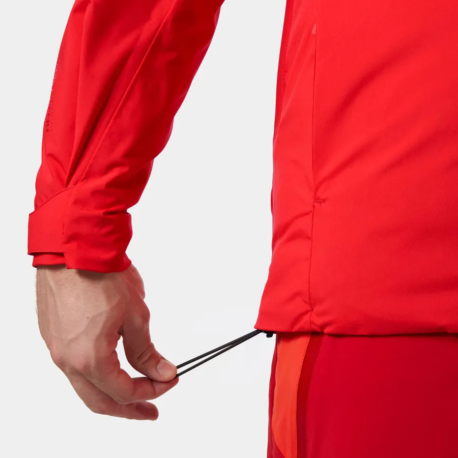 Helly Hansen Men's Swift Team Insulated Ski Jacket Skijakke Herre - Alert Red