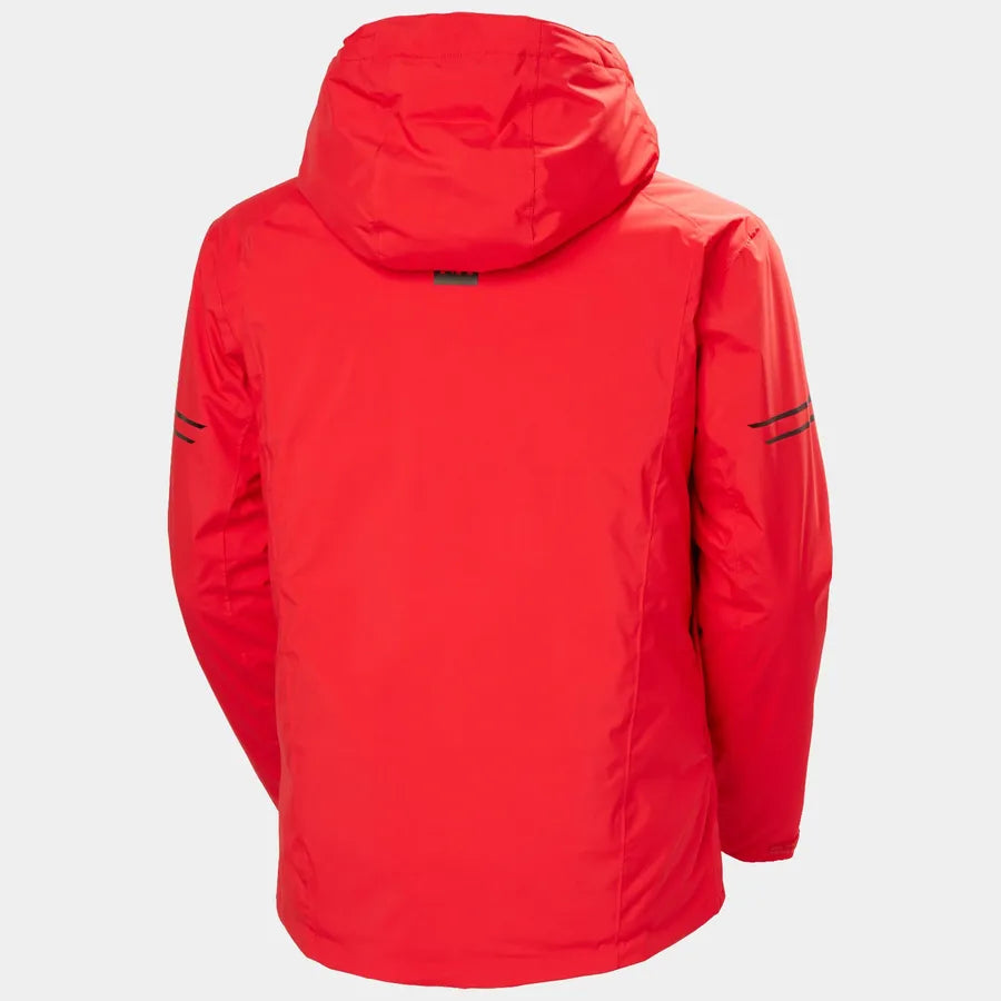 Helly Hansen Men's Swift Team Insulated Ski Jacket Skijakke Herre - Alert Red