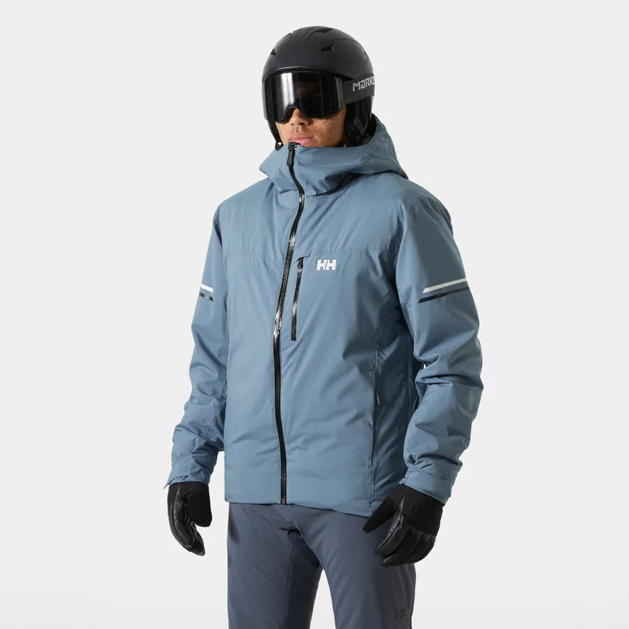 Helly Hansen Men's Swift Team Insulated Ski Jacket Skijakke Herre - Washed Navy