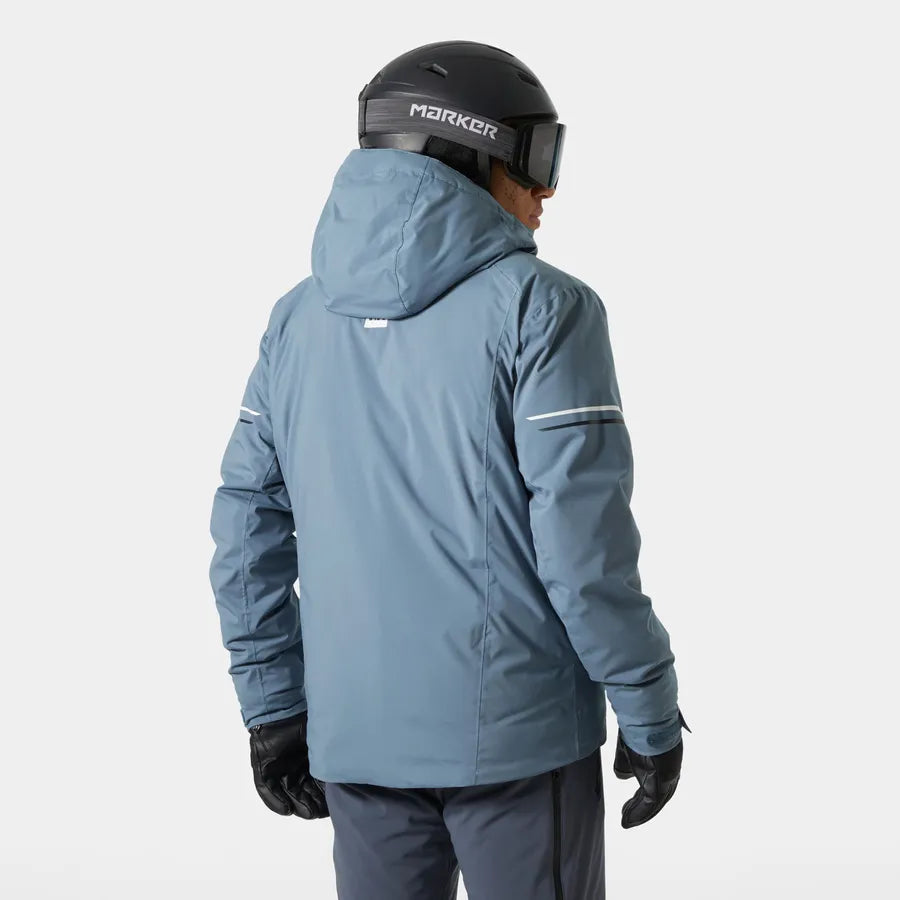 Helly Hansen Men's Swift Team Insulated Ski Jacket Skijakke Herre - Washed Navy