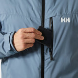 Helly Hansen Men's Swift Team Insulated Ski Jacket Skijakke Herre - Washed Navy