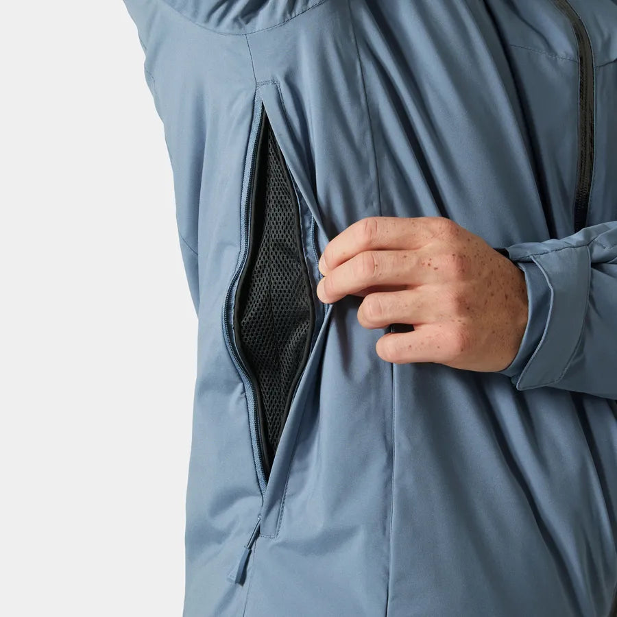 Helly Hansen Men's Swift Team Insulated Ski Jacket Skijakke Herre - Washed Navy