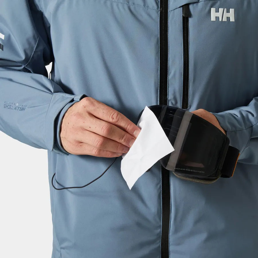 Helly Hansen Men's Swift Team Insulated Ski Jacket Skijakke Herre - Washed Navy