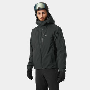 Helly Hansen Men’s Gravity Insulated Ski Jacket Skijakke Herre - Black - Black