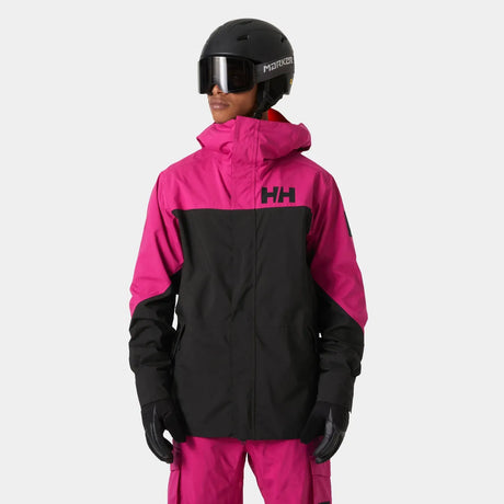 Helly Hansen Men's ULLR D Shell Ski Jacket Skijakke Herre - Magenta 20 - Magenta 20