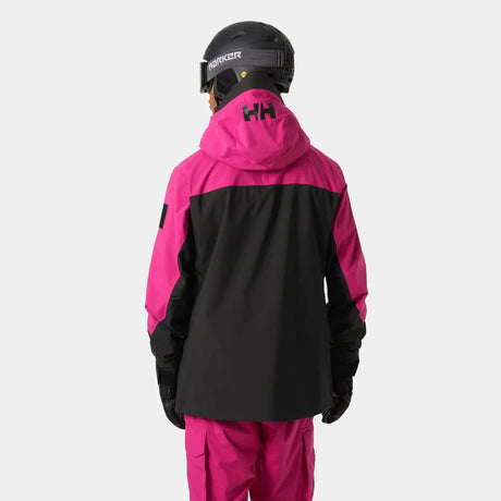 Helly Hansen Men's ULLR D Shell Ski Jacket Skijakke Herre - Magenta 20 -