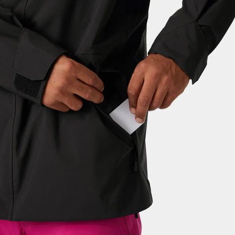 Helly Hansen Men's ULLR D Shell Ski Jacket Skijakke Herre - Magenta 20 -