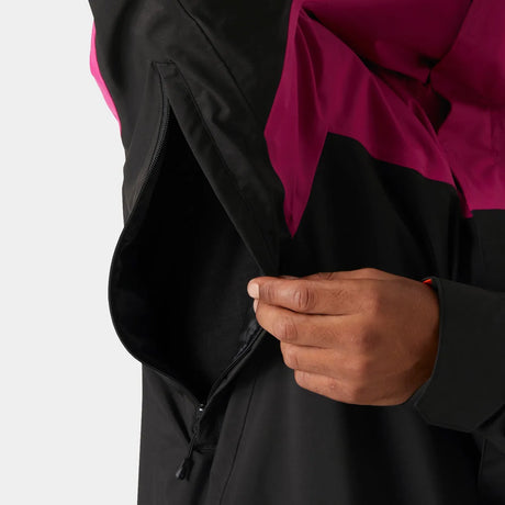 Helly Hansen Men's ULLR D Shell Ski Jacket Skijakke Herre - Magenta 20 -