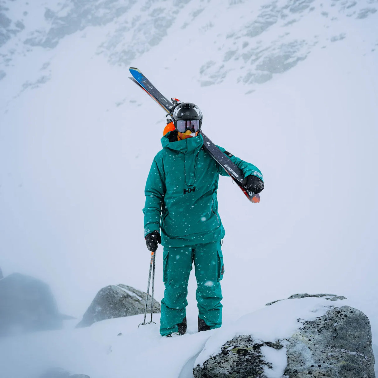 Helly Hansen Men's ULLR D Ski Pants Skibukser Herre - Emerald -