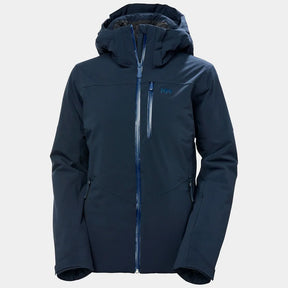 Helly Hansen Women's Alphelia Ski Jacket Skijakke Dame - Navy - Navy