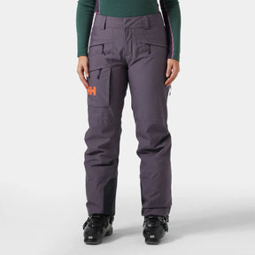 Helly Hansen Women's Powderqueen Ski Pants Skibukser Dame - Smoked Purple - Smoked Purple