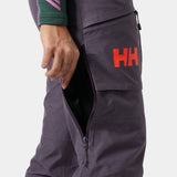 Helly Hansen Women's Powderqueen Ski Pants Skibukser Dame - Smoked Purple -
