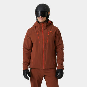 Helly Hansen Men's Alpha 4.0 Ski Jacket Skijakke Herre - Iron Oxide - Iron Oxide