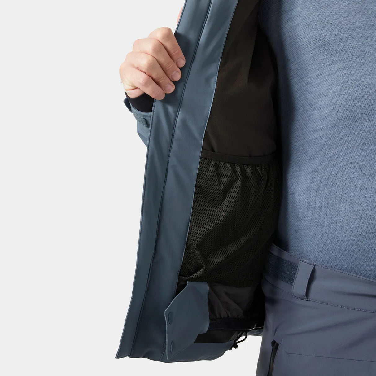 Helly Hansen Men's Alpha 4.0 Ski Jacket Skijakke Herre - Washed Navy