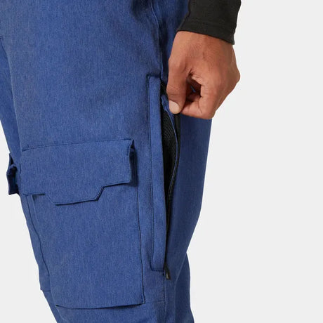 Helly Hansen Men's Sogn Bib Cargo Ski Pants Skibukser Herre - Deep Fjord -
