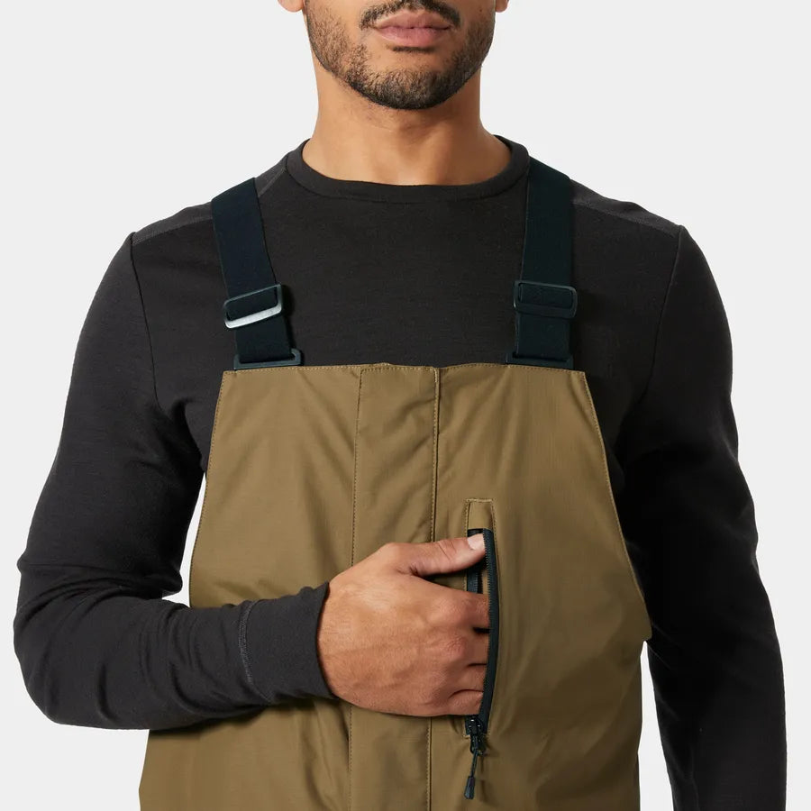 Helly Hansen Men's Sogn Bib Cargo Ski Pants Skibukser Herre - Sepia