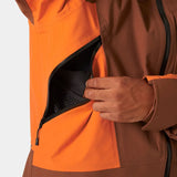 Helly Hansen Men's Sogn Tinden Cargo Shell Skisæt Herre - Iron Oxide