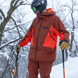 Helly Hansen Men's Sogn Tinden Bib Shell Skisæt Herre - Iron Oxide