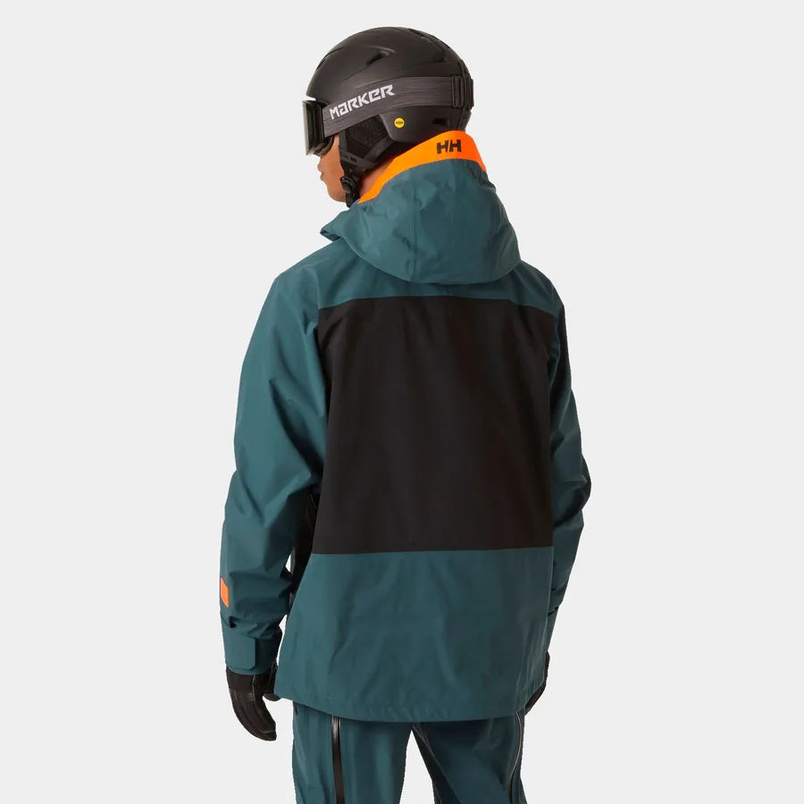 Helly Hansen Men's Sogn Tinden Shell & Bib Cargo Skisæt Herre - Dark Creek