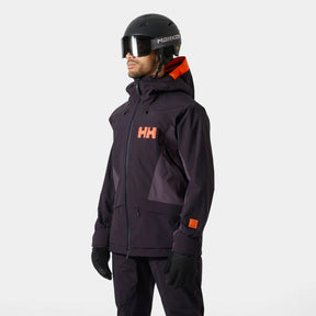 Helly Hansen Men's Sogn Tinden Shell Jacket Skijakke Herre - Black Grape - Black Grape
