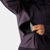 Helly Hansen Men's Sogn Tinden Shell Jacket Skijakke Herre - Black Grape -