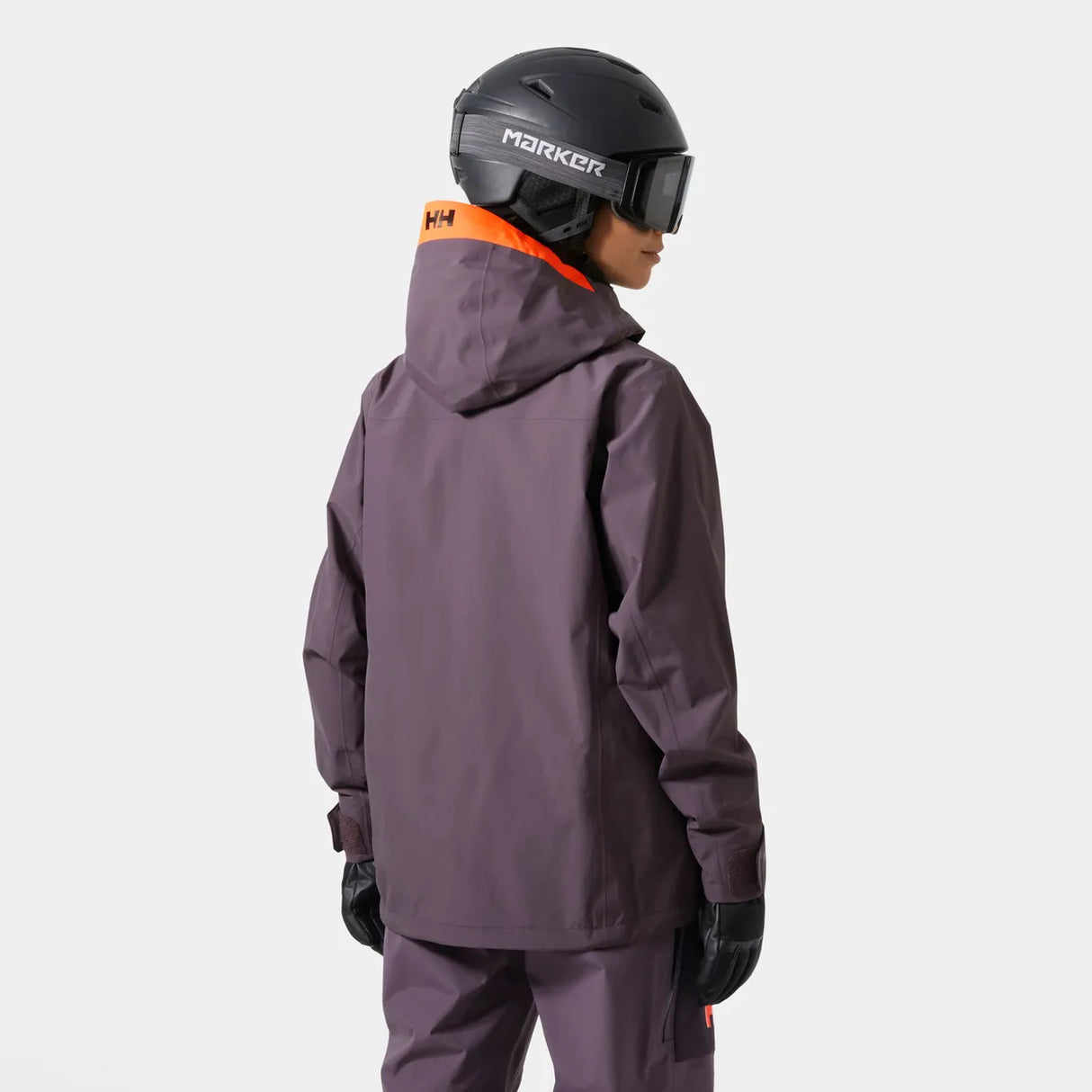 Helly Hansen Women's Sogn Shell Skisæt Dame - Smoked Purple -
