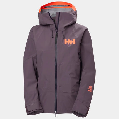 Helly Hansen Women's Sogn Shell Skisæt Dame - Smoked Purple -