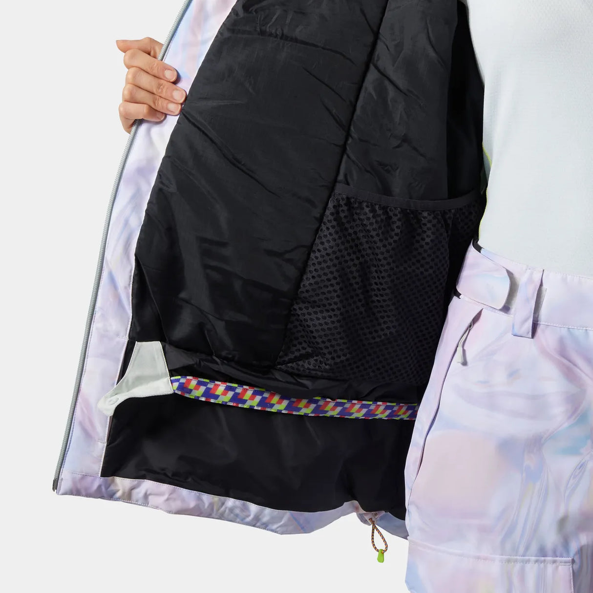 Helly Hansen Women's Powchaser Asymmetric Ski Jacket Skijakke Dame - Reflections -