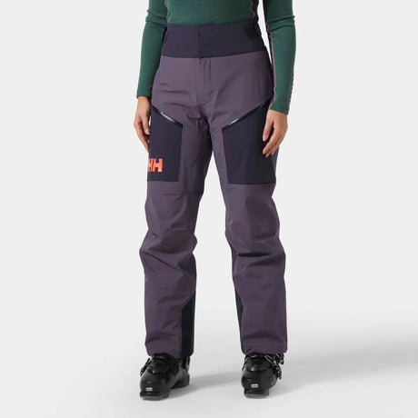 Helly Hansen Women's Sogn Shell Skisæt Dame - Smoked Purple -