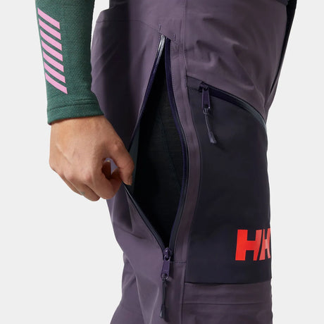Helly Hansen Women's Sogn Shell Skisæt Dame - Smoked Purple -