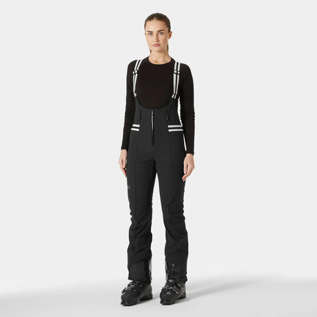 Helly Hansen Women's Avanti Softshell Ski Bib Pants Skibukser Dame - Black - Black
