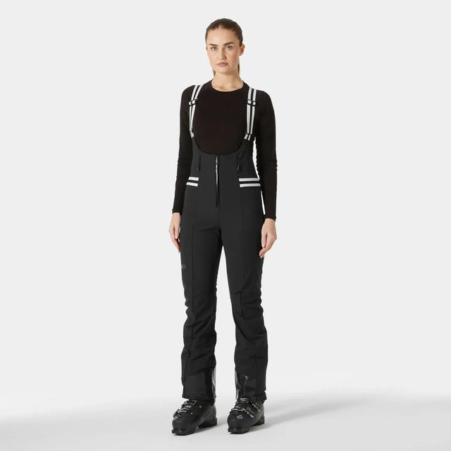 Helly Hansen Women's Avanti Softshell Ski Bib Pants Skibukser Dame - Black - Black
